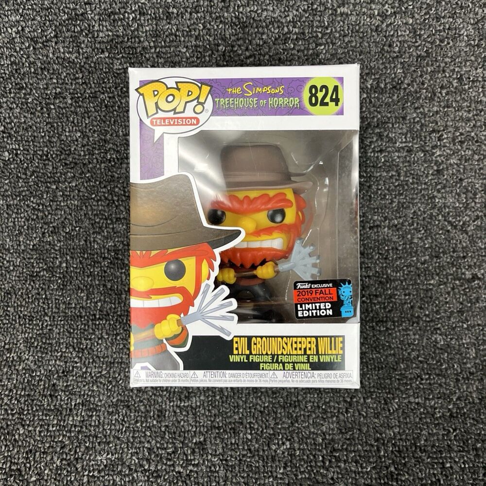 Evil Groundskeeper Willie 824 ~ The Simpsons ~ Funko Pop Vinyl